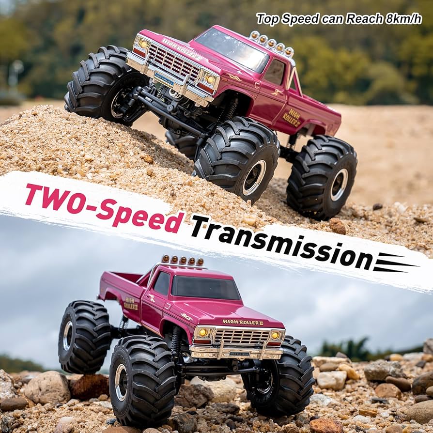 FMS 1/24 Smasher Monster Truck V2 FCX24 RTR 4WD 2.4GHz